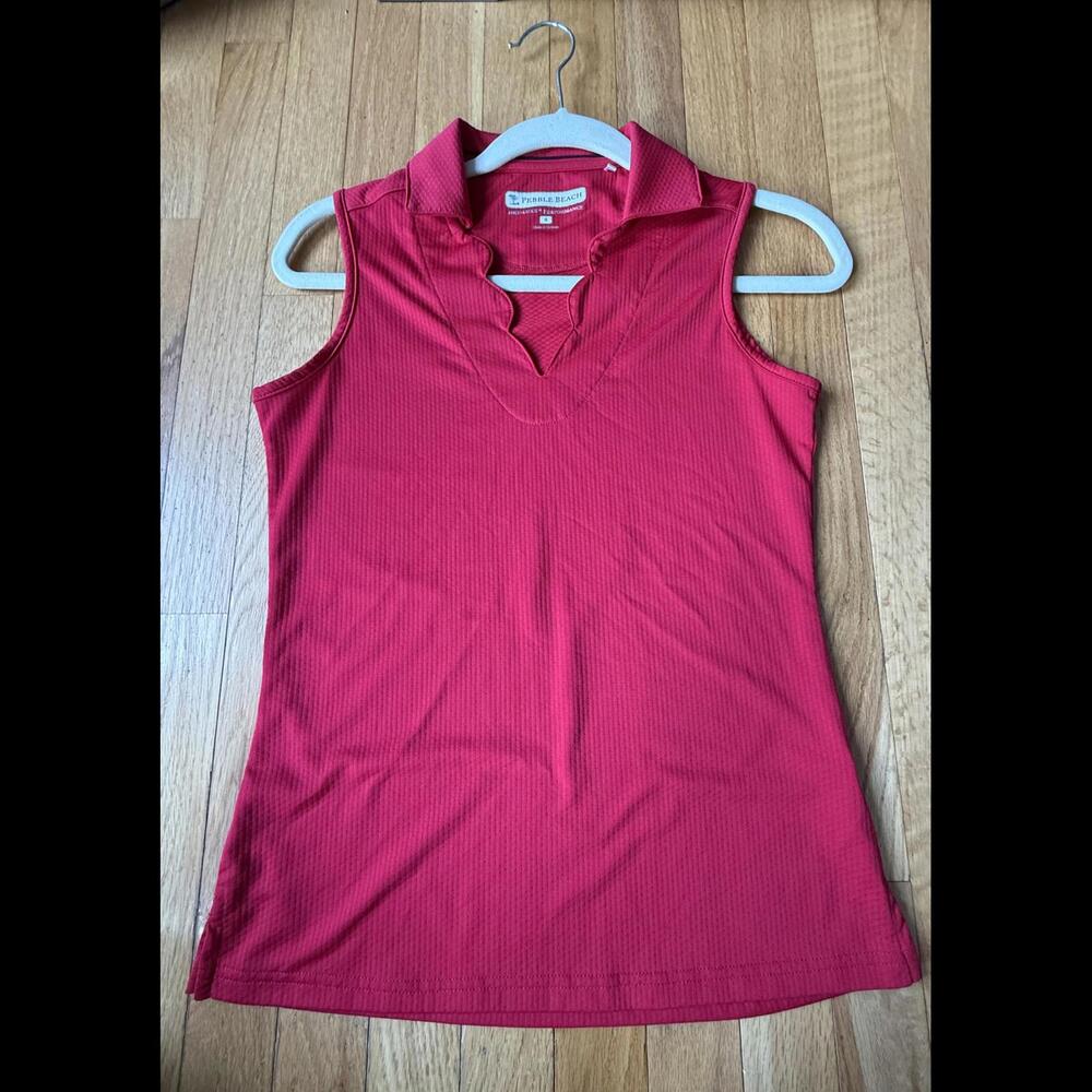 NWOT Women's Pebble Beach Sleeveless Golf Top S